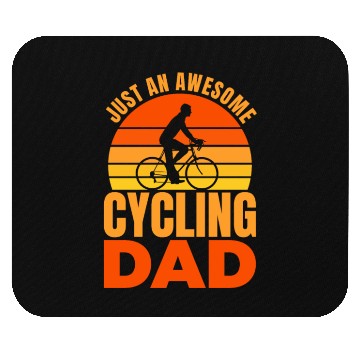 Discover Cycling Dad Mouse Pads