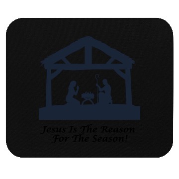 Discover Jesus Is The Reason For The Season Mouse Pads