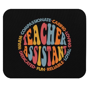 Discover Teacher Assistant Mouse Pads
