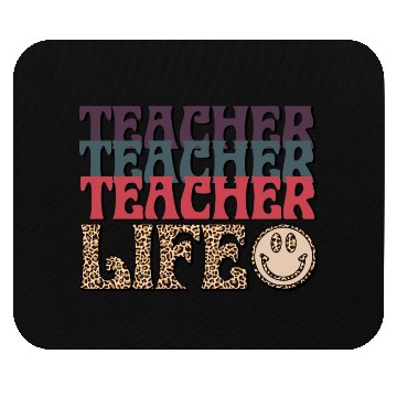 Discover Teacher Smile Face Mouse Pads