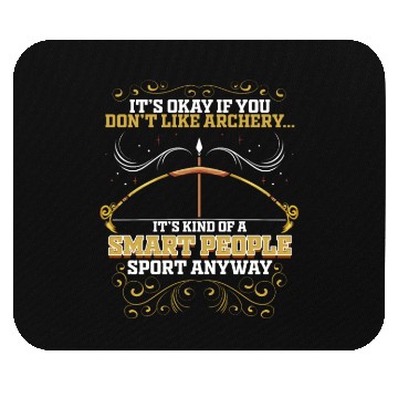Discover Archery Gift for Archery Arrow Bow Funny Mouse Pads