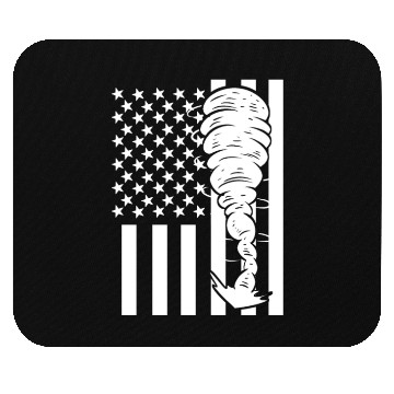 Discover Tornado Fan Chaser TV Reporter Gift Mouse Pads
