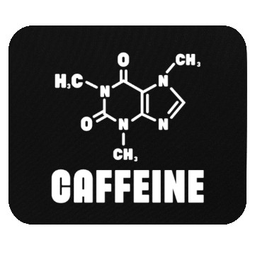 Discover Caffeine Organic Chemistry Mouse Pads