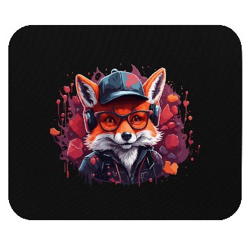 Discover wolf animal art I cool cute wolf Mouse Pads