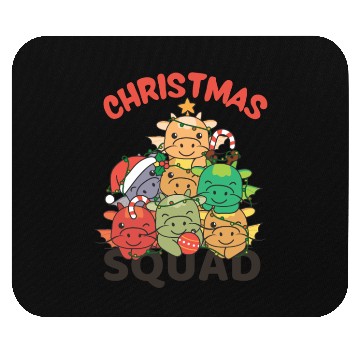 Discover Dragon Christmas Tree Christmas Squad Dragon Mouse Pads