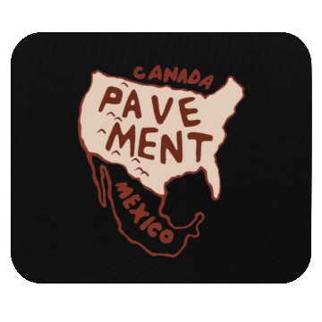 Discover Pavement North America Mouse Pads