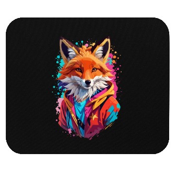 Discover wolf animal art I cool cute wolf Mouse Pads