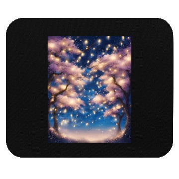 Discover Cherry Blossom Tree Party Mouse Pads