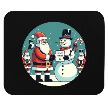 Discover North Pole Alliance - Peace Treaty & Winter Unity Mouse Pads