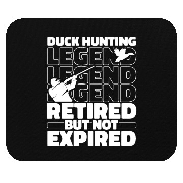 Discover Duck Hunting Retired Mouse Pads