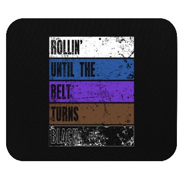 Discover Brazilian Jiu Jitsu belt color BJJ gift MMA Mouse Pads