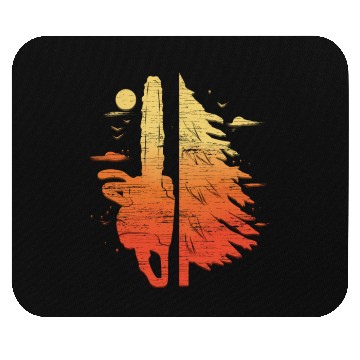 Discover Lumberjack gift for woodworkers chainsaw wood Mouse Pads