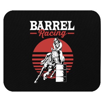 Discover Barrel Racing For Rodeo Mouse Pads