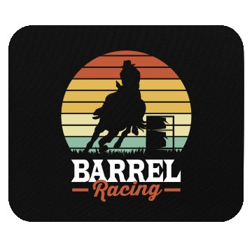 Discover Retro Barrel Racing Mouse Pads
