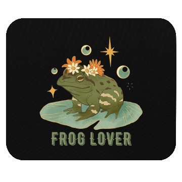 Discover Frog Lover Vintage Mouse Pads