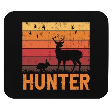 Discover HUNTING Rabbit And Deer 01 Mouse Pads