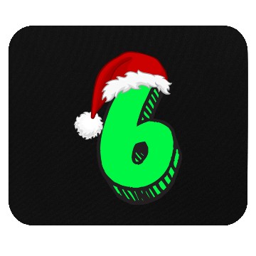 Discover 6 Years Today - Christmas Number Six Mouse Pads