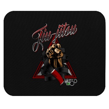 Discover jiu-jitsu triangle black belt Mouse Pads