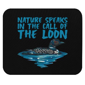 Discover Nature Speaks In The Call Of The Loon 2 Mouse Pads