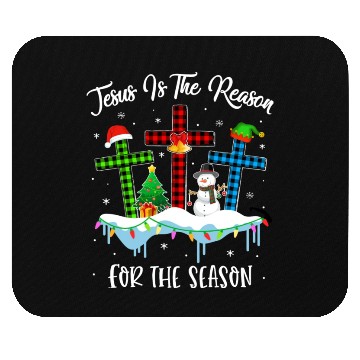 Discover Jesus Is The Reason For The Season Christian Mouse Pads