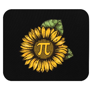 Discover Sunflower Pi Day Costume Gift Mouse Pads