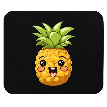 Discover Cute Funny Pineapple Summer Kawaii Gift Mouse Pads