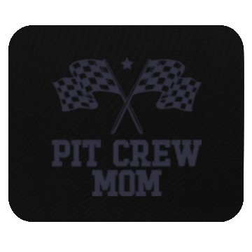 Discover Pit Crew Mom Racing Enthusiast Racer Birthday Gift Mouse Pads