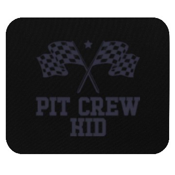 Discover Pit Crew Kid Racing Enthusiast Racer Birthday Gift Mouse Pads