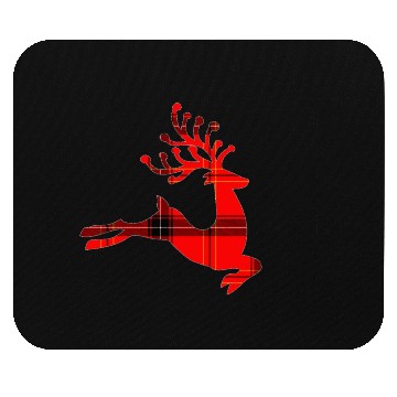 Discover Christmas reindeer Mouse Pads
