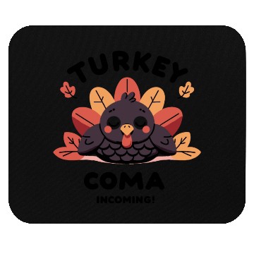 Discover Turkey Coma Incoming! Mouse Pads