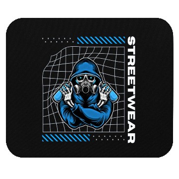 Discover Skeleton Graffiti Artist Streetwear Mouse Pads