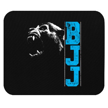 Discover Brazilian Jiu Jitsu BJJ Gorilla Head Gift Mouse Pads