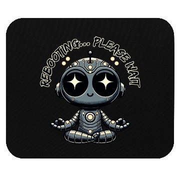Discover Meditative Robot Mouse Pads