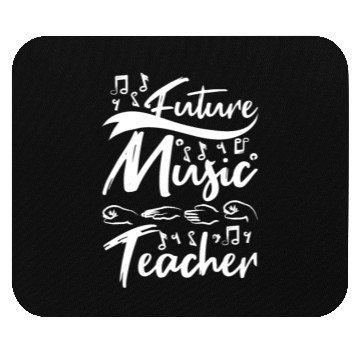 Discover Future music teacher Mouse Pads