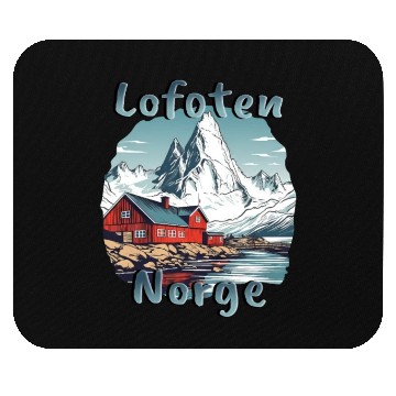 Discover Lofoten Norway Nature Paradise Mouse Pads