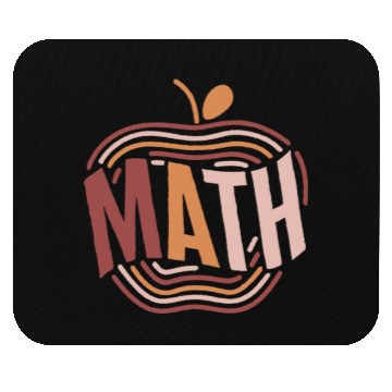 Discover Mathematics Mouse Pads, Math Apple Cute Mouse Pads, Math