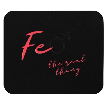 Discover Female The Real Thing Mouse Pads