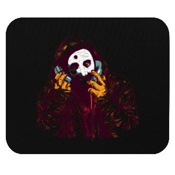 Discover Ghostface Phone Call Mouse Pads