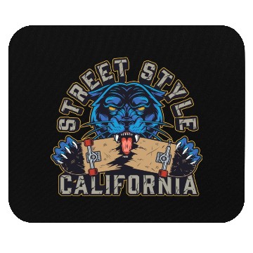 Discover Skateboarding Street Style California Mouse Pads