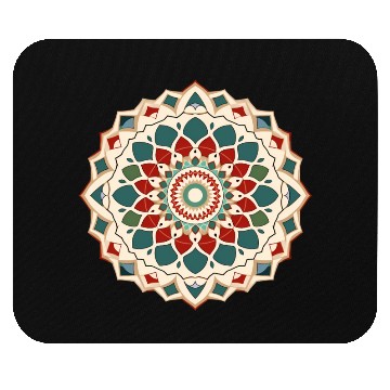 Discover Arabian Mandala Art Mouse Pads