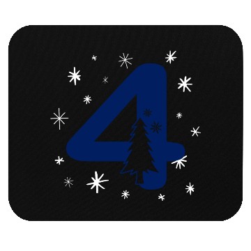 Discover 4th Anniversary Year - Christmas Celebration Four Mouse Pads