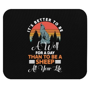 Discover Werewolf Strength Mouse Pads