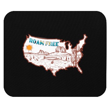 Discover Roam free Mouse Pads