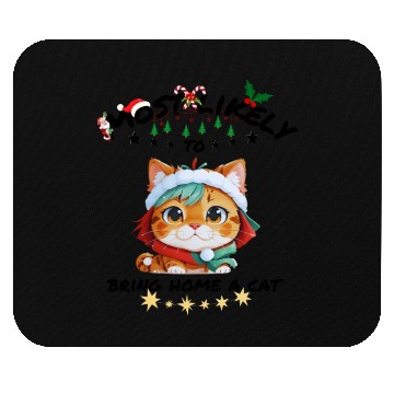 Discover Most likely to decorate her Cat :Cute lover Cat Mouse Pads