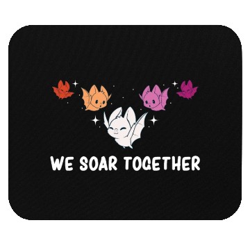 Discover Lesbian - Lesbian Flag - Lesbian Pride Month Mouse Pads