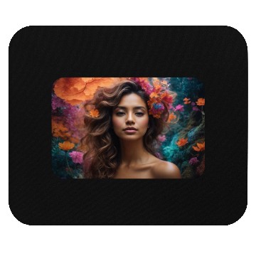 Discover Enchanted Eco-Trip: Nature's Psychedelic Embrace Mouse Pads