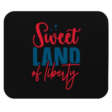 Discover sweet land of liberty Mouse Pads