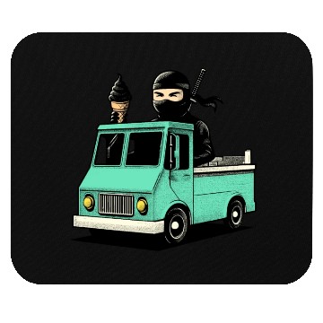 Discover Ice Cream Ninja Mouse Pads