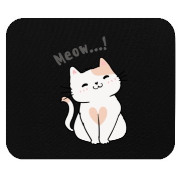 Discover Meow....))) Mouse Pads
