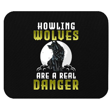 Discover Wolf Pack Mysticism Predator Mouse Pads
